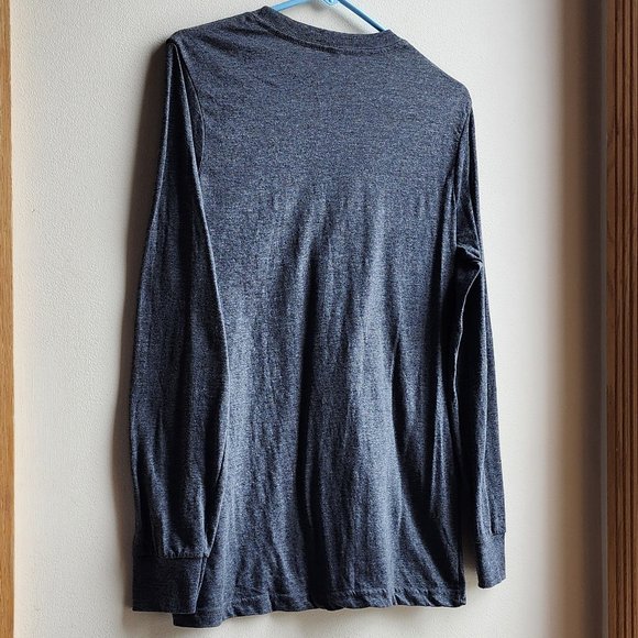 Teemax Gray/Pink Martha's Vineyard Island Whale Long-Sleeve T-Shirt Size Small - Picture 14 of 16